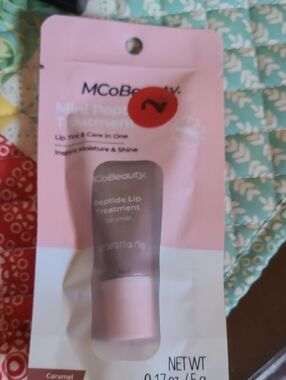 Mcobeauty Mini Peptide Lip Treatment - Pink (Caramel)